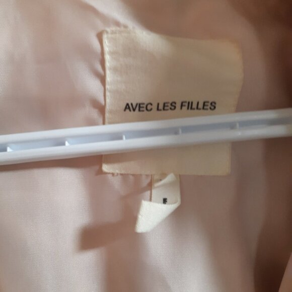 Avec Les Filles Pink and Gray Puffer Jacket Xs/S - Picture 3 of 9